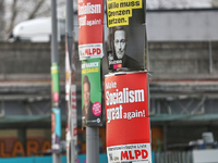 Wahlplakate zur Bundestagswahl am 11.02.2025 - Foto: über dts Nachrichtenagentur