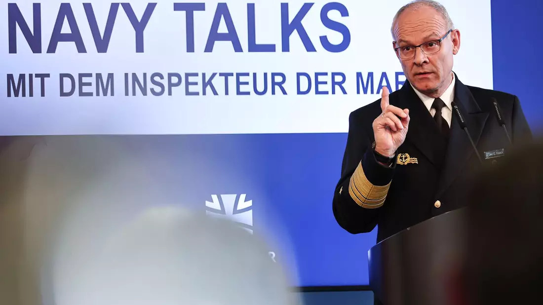 Pressegespräch Navy Talks - Bild: Hannes P. Albert/dpa