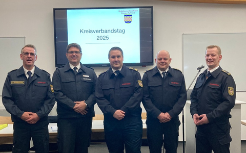 FW-EN: Kreisverbandstag der Feuerwehren im EN-Kreis - Neuer Vizepräsident gewählt - Foto: presseportal.de