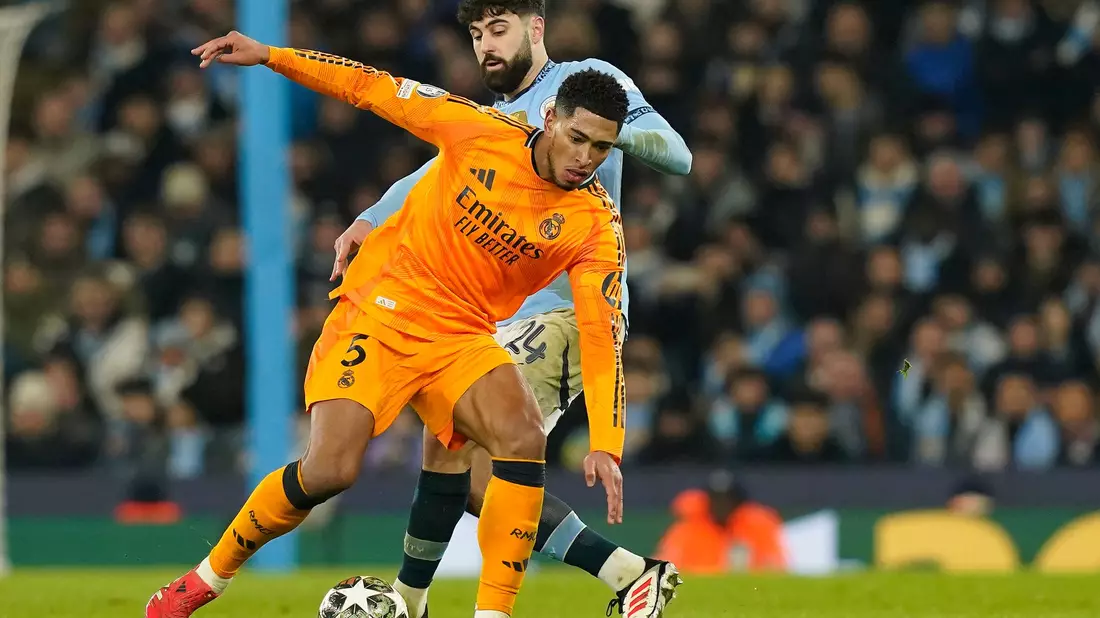 Jude Bellingham traf spät für Real Madrid. - Bild: Andrew Yates/CSM via ZUMA Press Wire/dpa
