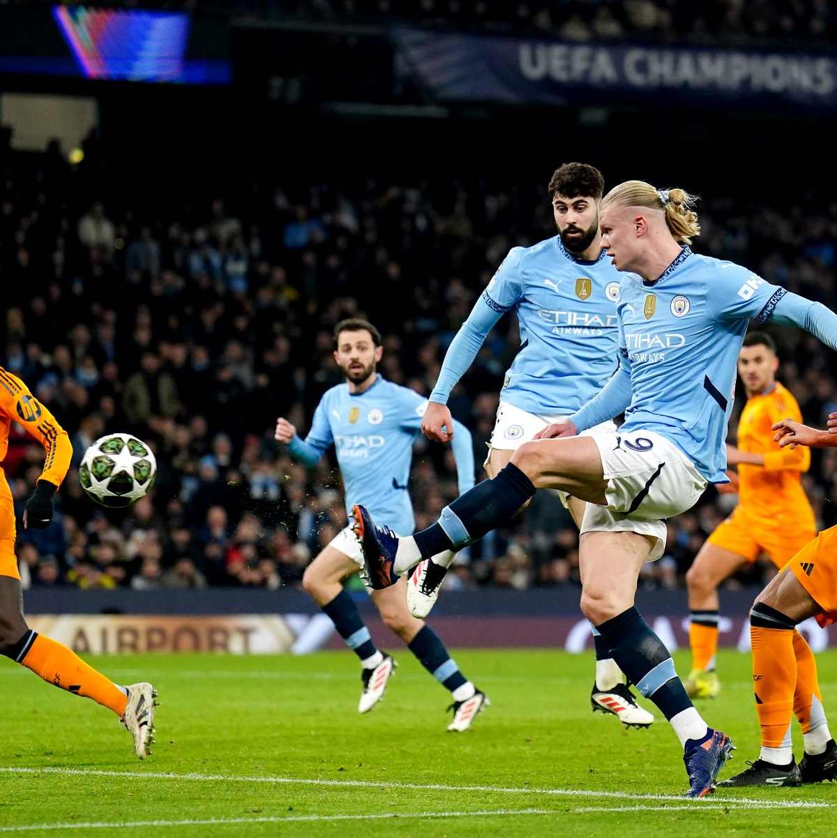 Superstar Erling Haaland traf zur 1:0-Führung für Manchester City. - Foto: Mike Egerton/PA Wire/dpa