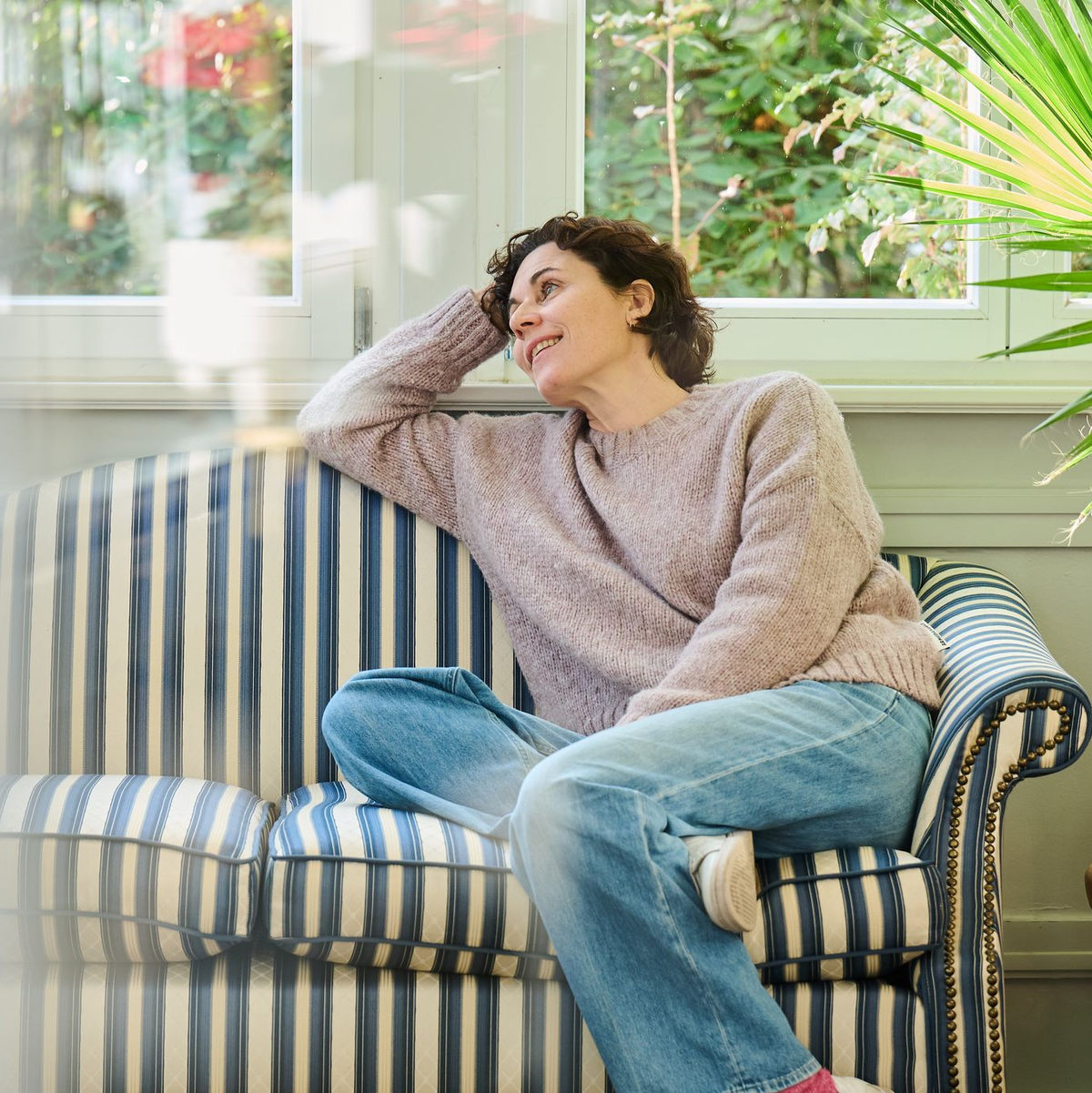 Hätte gern Dialekt gesprochen: Schauspielerin Nina Kunzendorf. - Foto: Annette Riedl/dpa