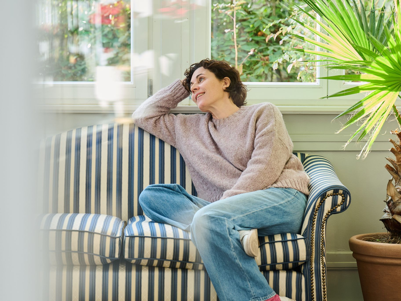 Hätte gern Dialekt gesprochen: Schauspielerin Nina Kunzendorf. - Foto: Annette Riedl/dpa