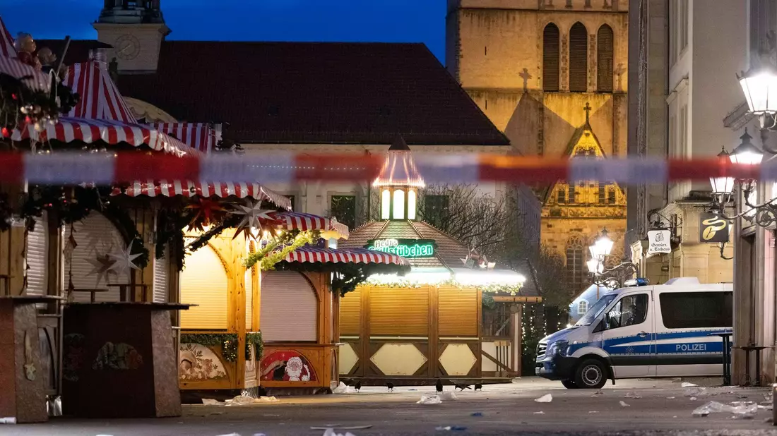Nach dem Anschlag von Magdeburg sind sechs Menschen gestorben. (Archivbild) - Bild: Matthias Bein/dpa