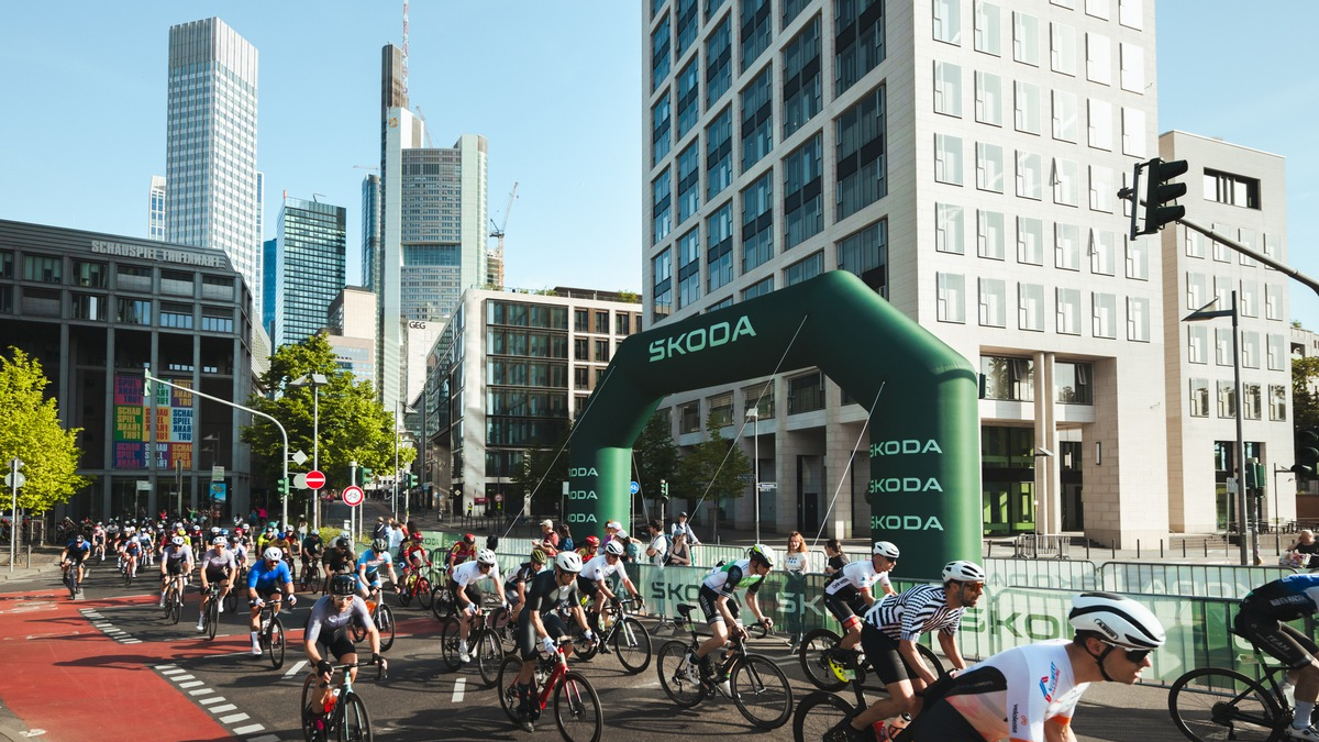 Škoda verlängert Partnerschaft mit Eschborn–Frankfurt und Lidl Deutschland Tour bis 2028 - Foto: presseportal.de
