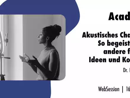 Akustisches Charisma: So begeistern Sie andere für Ihre Ideen und Konzepte / Ein Online-Seminar der news aktuell Academy - Foto: presseportal.de