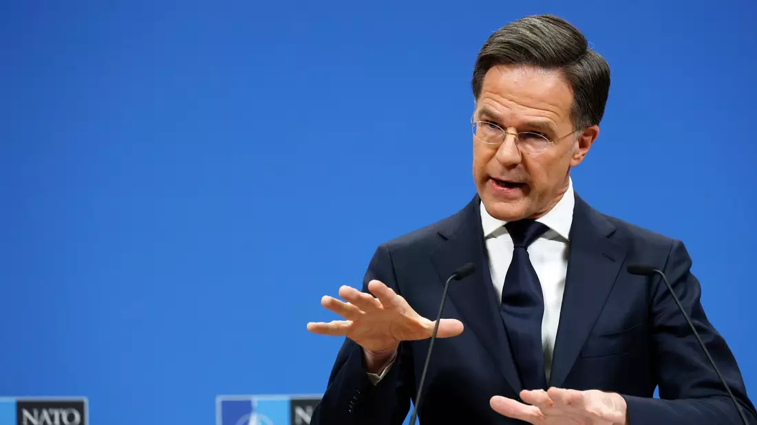 Nato-Generalsekretär Mark Rutte ist nun als Krisenmanager gefragt. - Bild: Omar Havana/AP/dpa