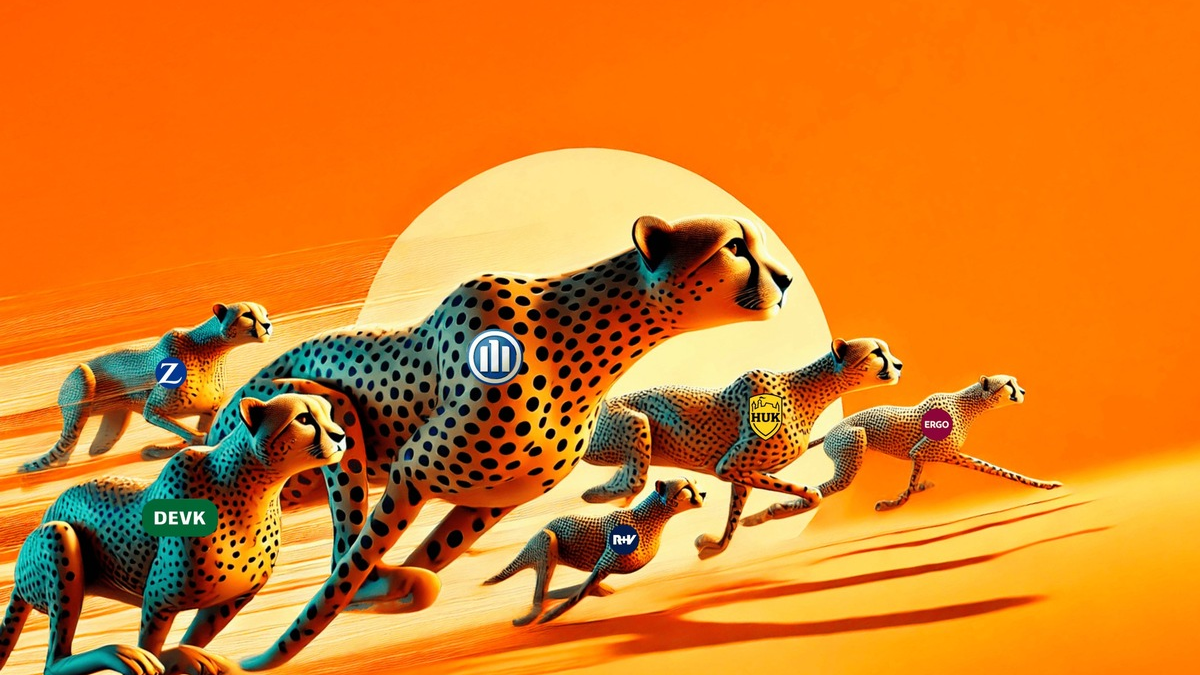 Allianz vorn, HUK holt auf: SEO-Benchmark der Top 10 Versicherungen in Deutschland 2025 - Foto: presseportal.de