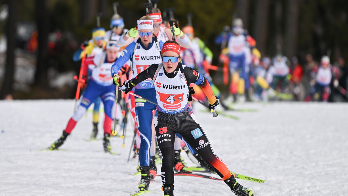 Zufrieden nach seinem ersten WM-Einsatz: Johannes Kühn. - Foto: Martin Schutt/dpa