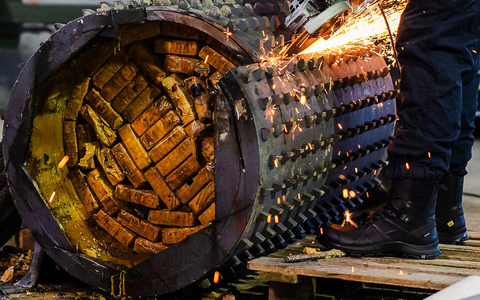 Die Justiz in Luxemburg bestätigt einen großen Kokainfund in Straßenbaumaschinen. (Foto: Polizei Luxemburg) - Foto: -/Police Letzeburg/dpa