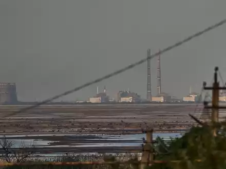 IAEA besorgt über AKW-Sicherheit in der Ukraine. (Archivbild) - Foto: LIBKOS/AP/dpa
