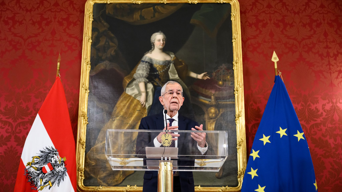 Van der Bellen sieht fast fünf Monate nach der Wahl Fortschritte im Bemühen um eine Regierung. (Archivbild)  - Foto: Max Slovencik/APA/dpa