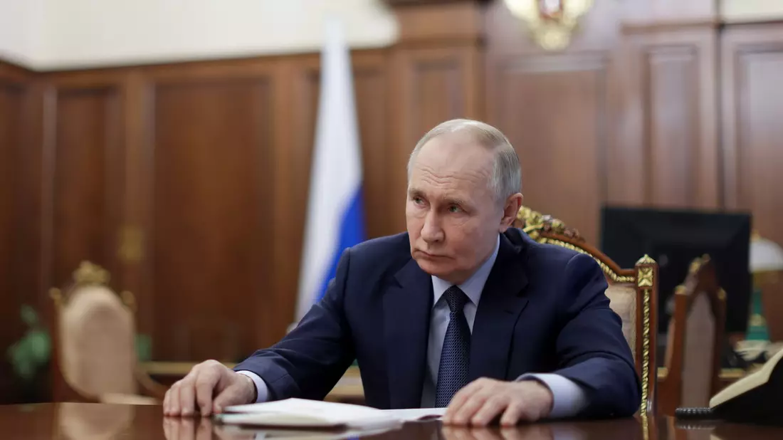 Kann darauf hoffen, dass die Ukraine nicht Nato-Mitglied wird: Russlands Präsident Wladimir Putin. (Archivbild) - Bild: Gavriil Grigorov/Pool Sputnik Kremlin/dpa