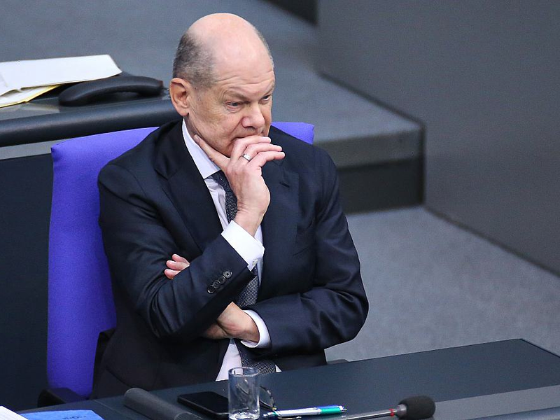 Olaf Scholz am 11.02.2025 - Foto: über dts Nachrichtenagentur