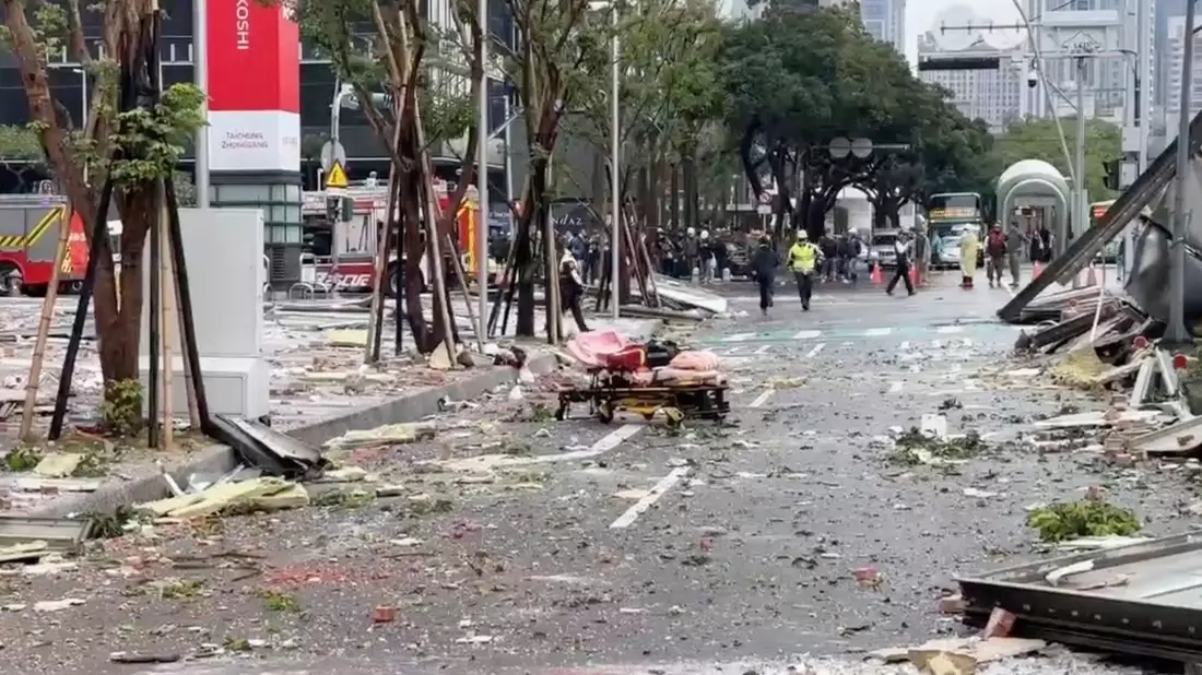 Mindestens vier Menschen starben bei der Explosion.  - Bild: Uncredited/TVBS/AP/dpa