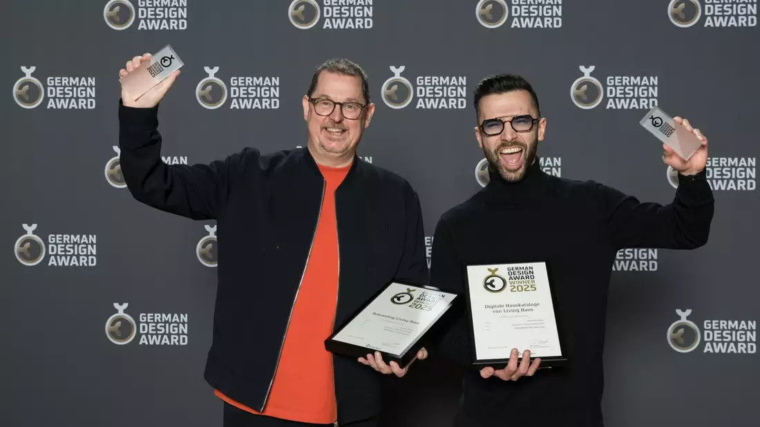 Emotional, zielgruppengerecht, kommunikationsstark / Living Haus bekommt German Design Award für Rebranding - Bild: presseportal.de