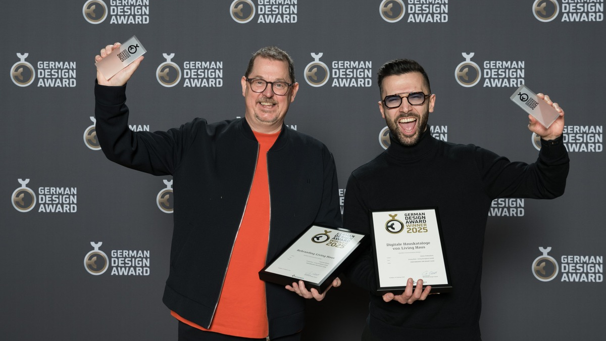 Emotional, zielgruppengerecht, kommunikationsstark / Living Haus bekommt German Design Award für Rebranding - Foto: presseportal.de