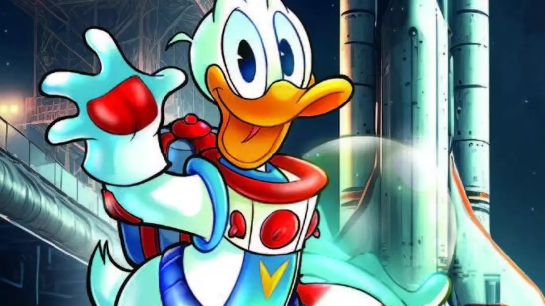 Galaxien, Gags und Donald Duck - im Lustigen Taschenbuch SPACE! - Bild: presseportal.de