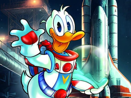 Galaxien, Gags und Donald Duck - im Lustigen Taschenbuch SPACE! - Foto: presseportal.de