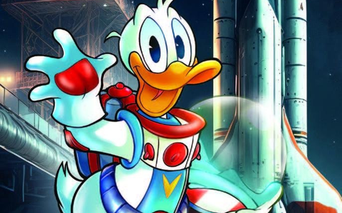 Galaxien, Gags und Donald Duck - im Lustigen Taschenbuch SPACE! - Foto: presseportal.de