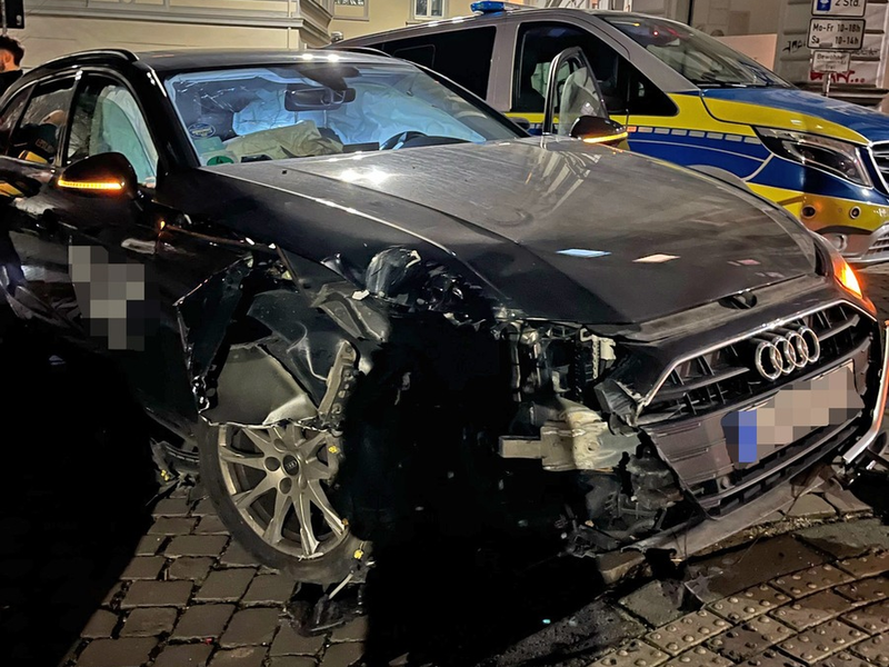 POL-W: W Vorläufige Festnahme nach Unfallflucht - Foto: presseportal.de