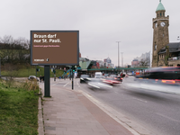 Braun darf nur St. Pauli: Mit JobRad gegen Rechtsaußen - Foto: presseportal.de