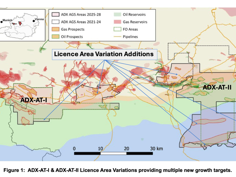 ADX justiert Lizenzgebiete in OÖ - Foto: ADX Energy über pressetext.de