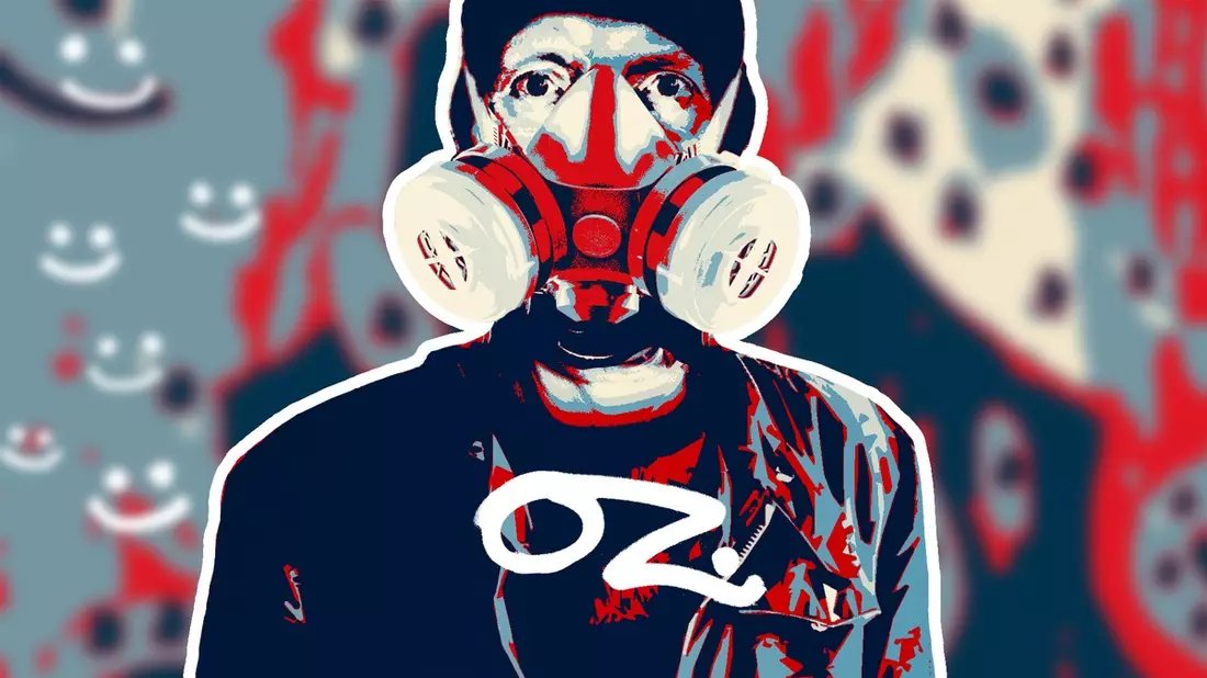 Podcast OZ. Graffiti-Künstler. Schmierfink. Rebell. - Bild: presseportal.de