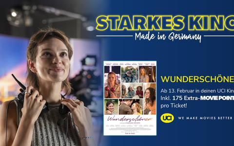 UCI feiert Starkes Kino - made in Germany / Neue Kampagne startet mit Karoline Herfurths WUNDERSCHÖNER - Foto: presseportal.de UCI feiert Starkes Kino - made in Germany / Neue Kampagne startet mit Karoline Herfurths WUNDERSCHÖNER - Foto: presseportal.de