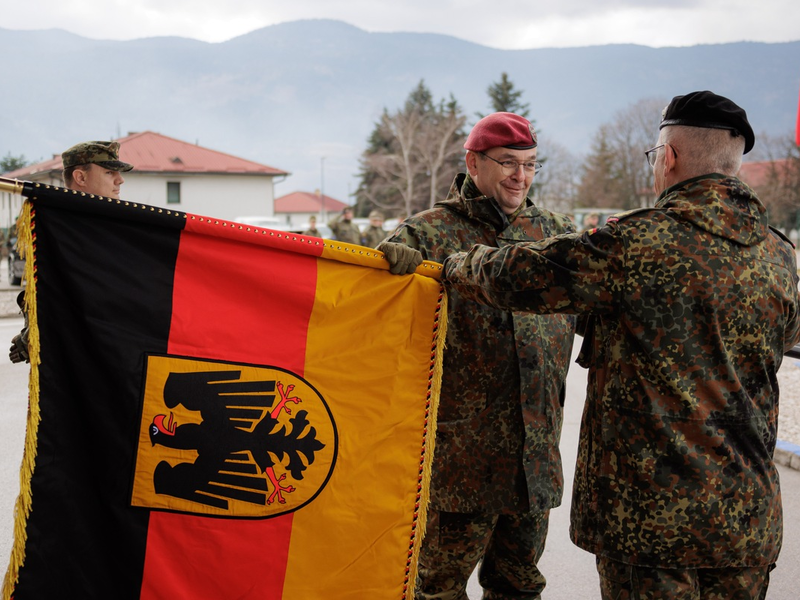 Das Heer übernimmt die Führungsverantwortung über die deutsche Beteiligung an EUFOR Althea - Foto: presseportal.de