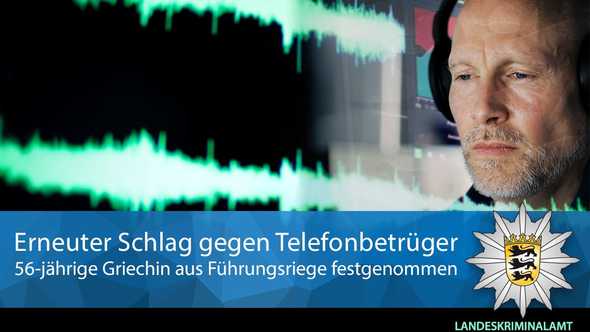 LKA-BW: Cybercrime-Zentrum und LKA Baden-Württemberg zerschlägt zusammen mit der Schwerpunktstaatsanwaltschaft für Cybercrime Leipzig und dem LKA Sachsen Infrastruktur international agierender Telefonbetrüger - Foto: presseportal.de