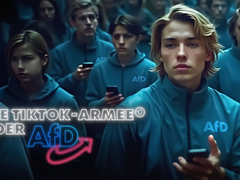 Die TikTok-Armee der AfD - Foto: presseportal.de