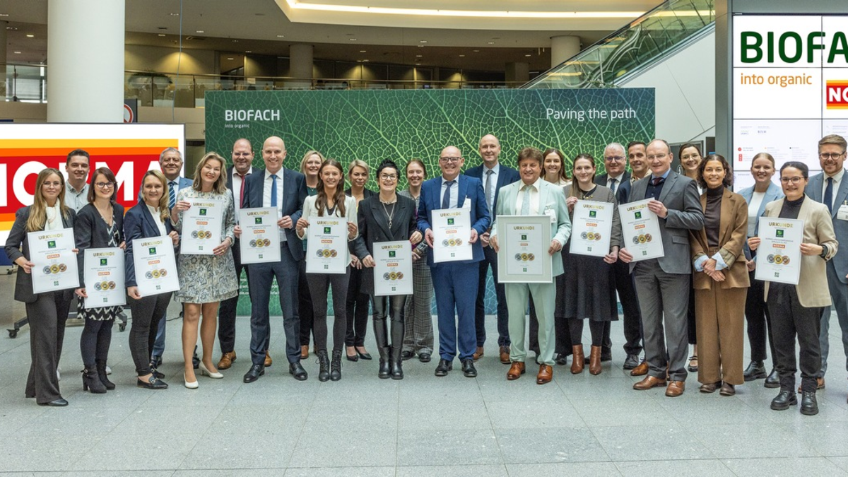 Zum 16. Mal in Folge Gesamtsieger: NORMA gewinnt 212 DLG-Medaillen auf der BIOFACH 2025 / Mit BIO SONNE einfach Spitze im Bio-Discount - Foto: presseportal.de