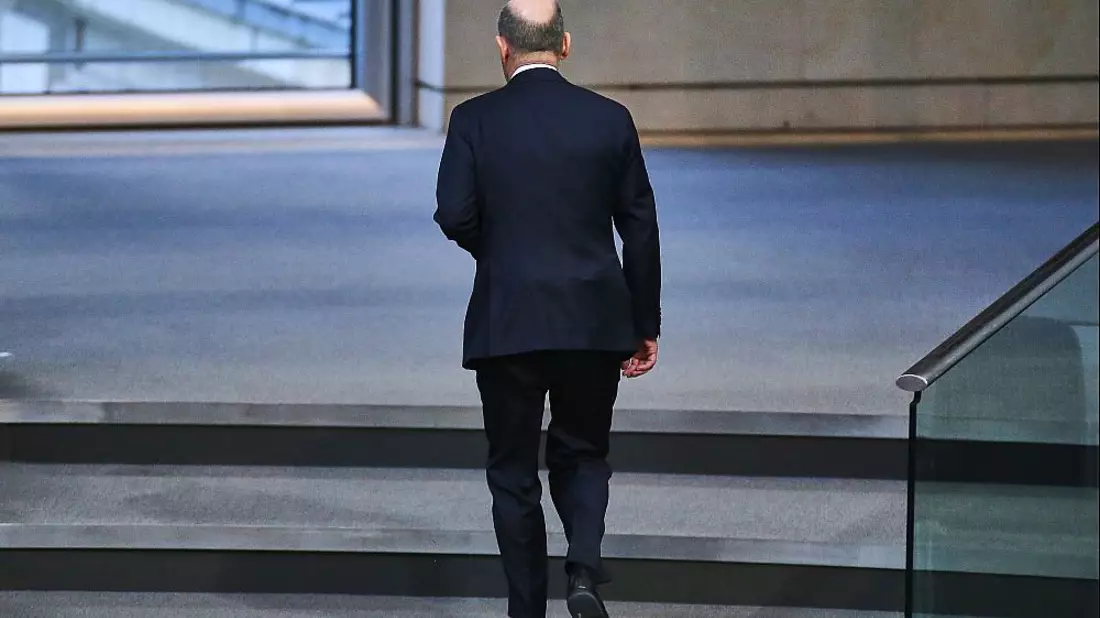 Olaf Scholz am 11.02.2025 - Bild: über dts Nachrichtenagentur