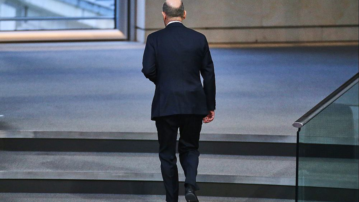 Olaf Scholz am 11.02.2025 - Foto: über dts Nachrichtenagentur