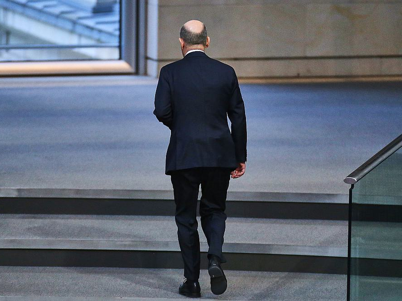 Olaf Scholz am 11.02.2025 - Foto: über dts Nachrichtenagentur