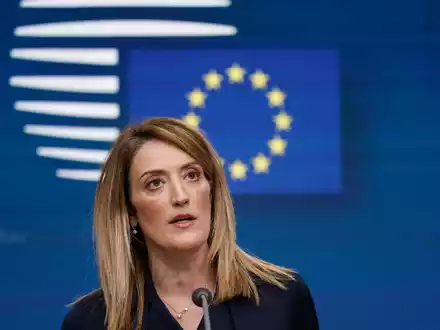 Das Verhältnis zu China bleibe «komplex und facettenreich», sagte jüngst EU-Parlamentspräsidentin Roberta Metsola. (Archivbild) - Foto: Omar Havana/AP/dpa