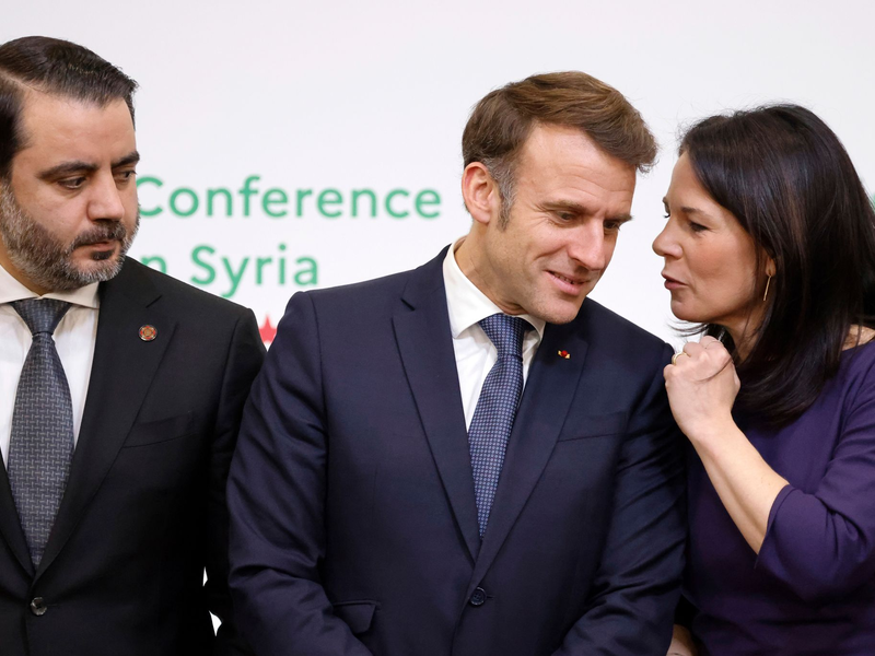 Frankreich hat mit der Syrienkonferenz die Initiative ergriffen für eine international abgestimmte Hilfe für das Land. - Foto: Ludovic Marin/Pool AFP/AP/dpa