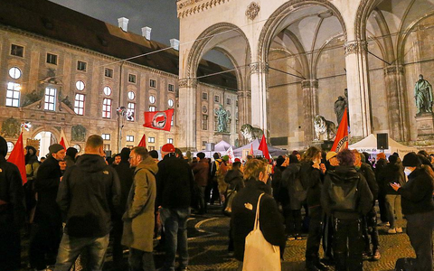 Demo gegen Instrumentalisierung von Münchner Anschlag am 13.02.2025 - Foto: über dts Nachrichtenagentur