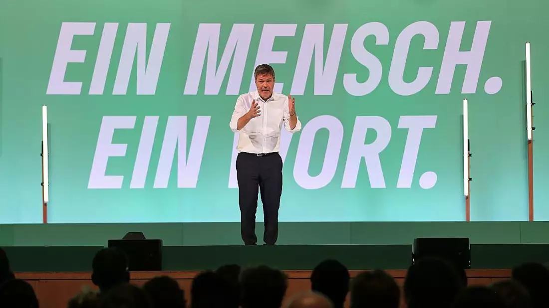 Robert Habeck im Wahlkampf am 10.02.2025 - Bild: über dts Nachrichtenagentur