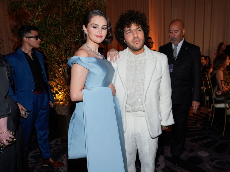 Selena Gomez und ihr Partner Benny Blanco haben ein gemeinsames Album angekündigt. (Archivbild) - Foto: Chris Pizzello/Invision/AP/dpa