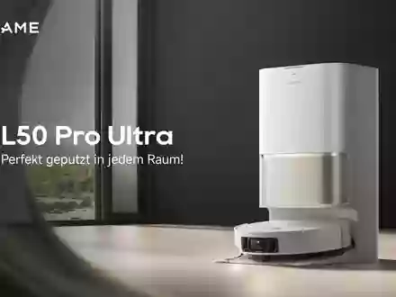 Erstklassige Technik, unglaublicher Preis: Dreame L50 Pro Ultra startet mit 200 Euro Rabatt / Ab sofort: Dreame L50 Ultra Pro ist für 1.099EUR erhältlich - nur für kurze Zeit! - Foto: presseportal.de