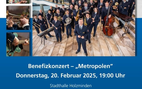 POL-HM: Benefizkonzert des Polizeiorchesters in der Stadthalle Holzminden - Foto: presseportal.de