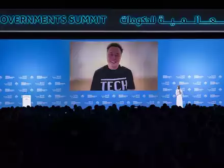 World Governments Summit in Dubai: Elon Musk will effiziente Regierung; Innovation als Treiber von Reformen - Foto: presseportal.de