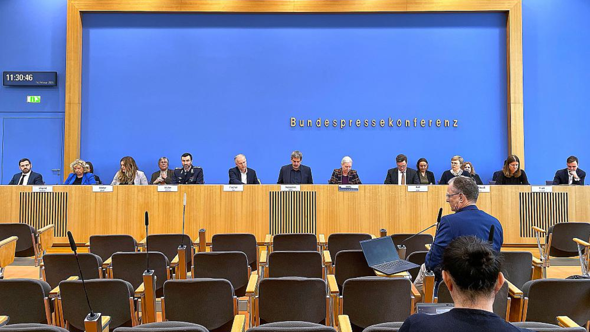 Regierungspressekonferenz am 14.02.2025 - Foto: über dts Nachrichtenagentur