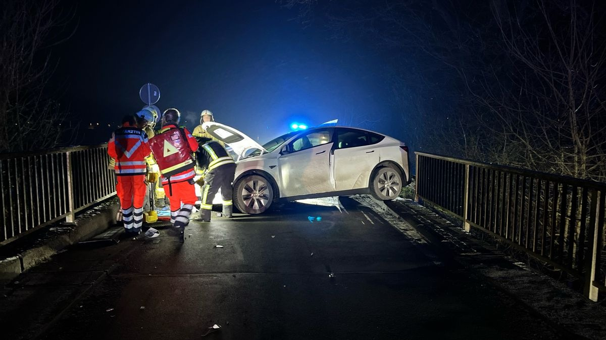 POL-COE: Olfen, K8/ Unfall auf der Steverbrücke - Foto: presseportal.de