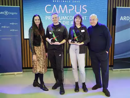 KILLERSTORIES SERIES AWARD: Sebastian Herbst und Jessica Hölzl gewinnen Nachwuchspreis von ARD Degeto Film und ARD Mediathek - Foto: presseportal.de