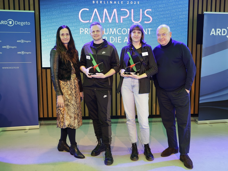 KILLERSTORIES SERIES AWARD: Sebastian Herbst und Jessica Hölzl gewinnen Nachwuchspreis von ARD Degeto Film und ARD Mediathek - Foto: presseportal.de