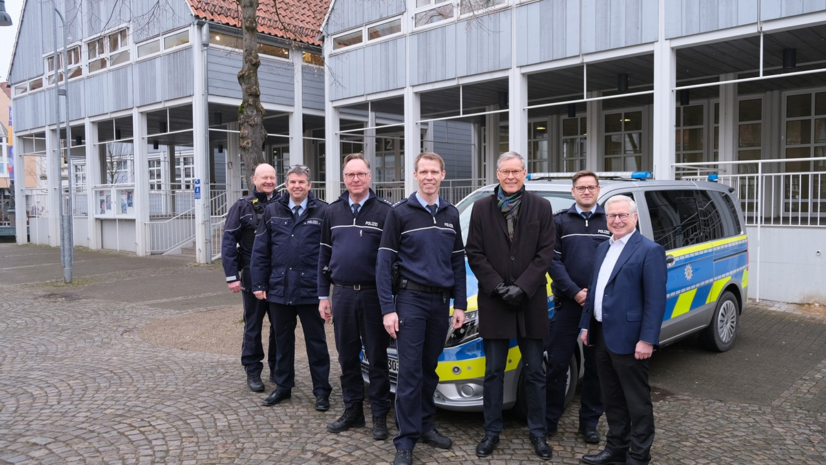 POL-GT: Markus Mertens verstärkt den Bezirksdienst Wiedenbrück und Lintel - Foto: presseportal.de