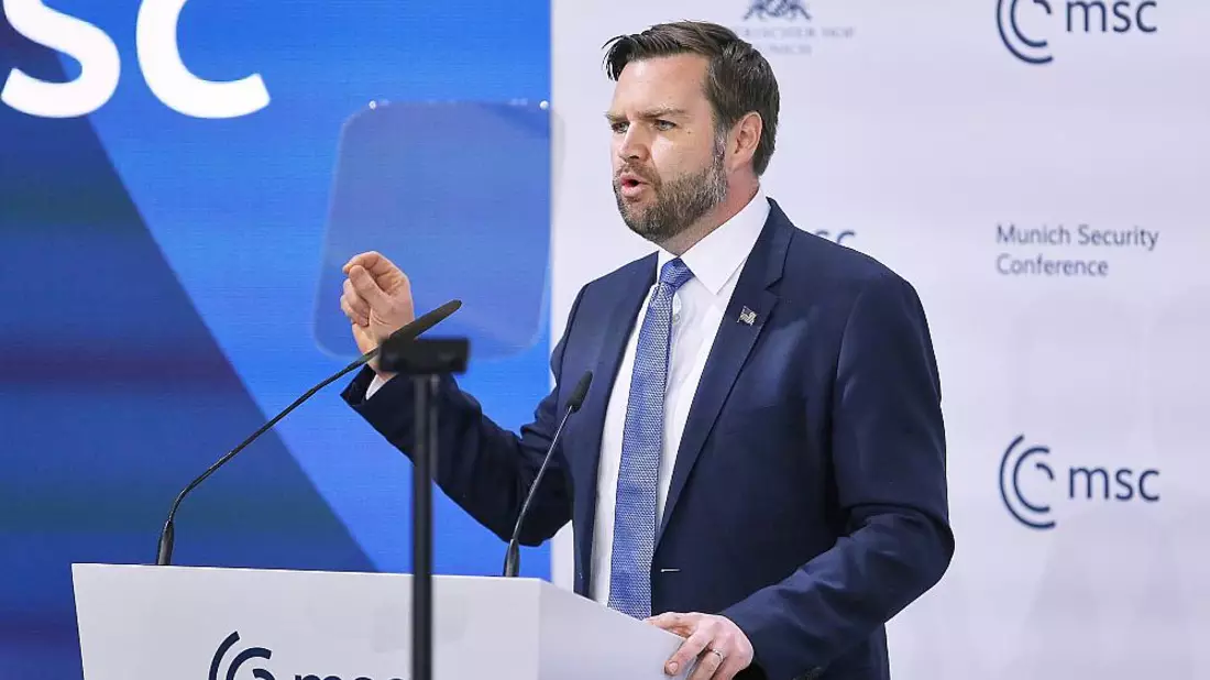 JD Vance am 14.02.2025 - Bild: über dts Nachrichtenagentur